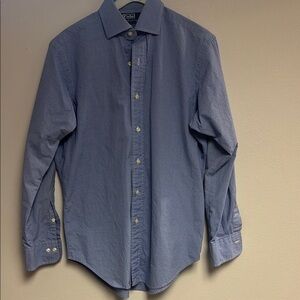 Polo Ralph Lauren Regent Classic Fit Men's Blue Dress Shirt